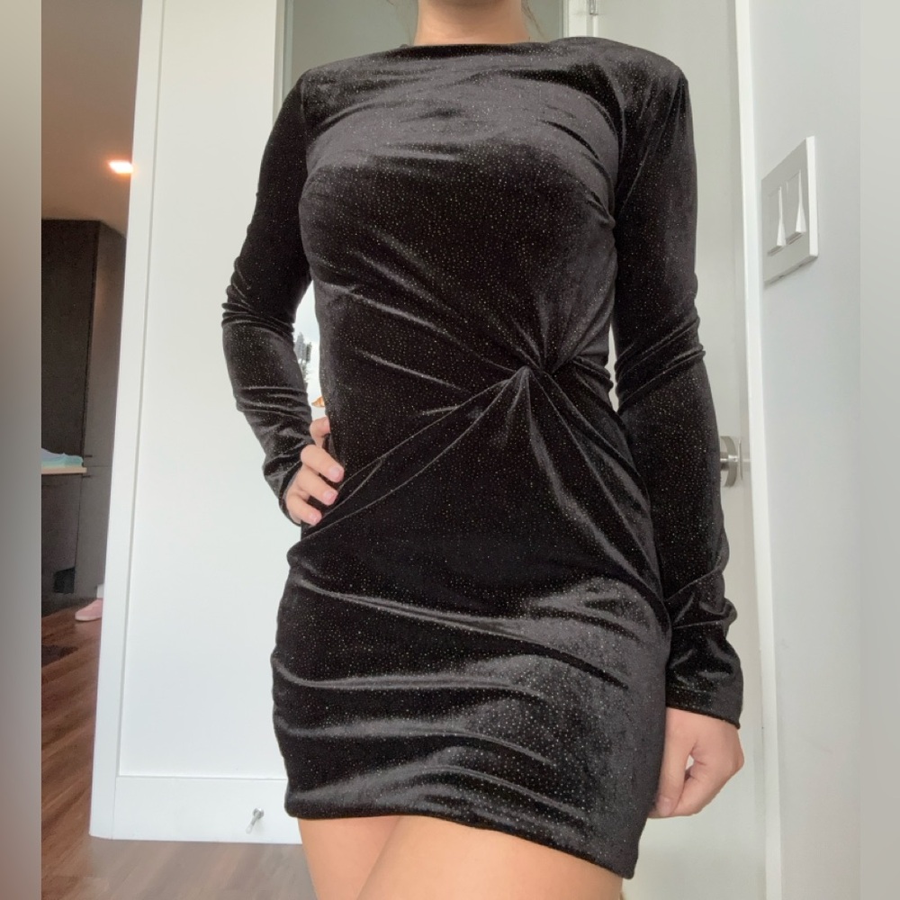 Sparkly Black Dress from H&M!